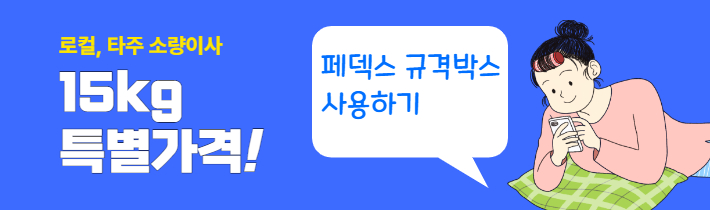페덱스 규격박스